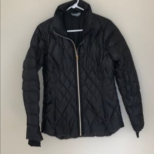 Athleta black down jacket